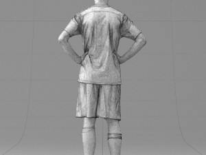 soccer player 1114-9 Modelo 3D