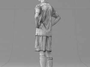 soccer player 1114-9 Modelo 3D