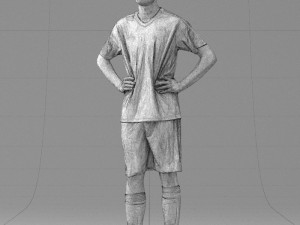 soccer player 1114-9 Modelo 3D