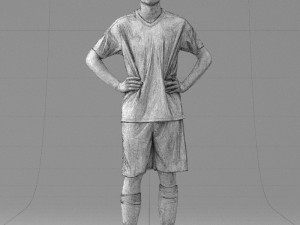 soccer player 1114-9 Modelo 3D