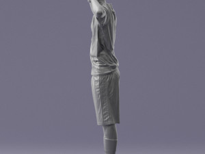 soccer player 1114-10 3D Model