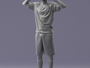 soccer player 1114-10 3D Model