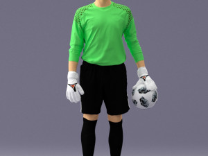 soccer player 1114-11 3D Модель