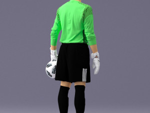soccer player 1114-11 3D Модель