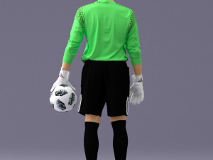 soccer player 1114-11 3D Модель