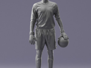 soccer player 1114-11 3D Модель