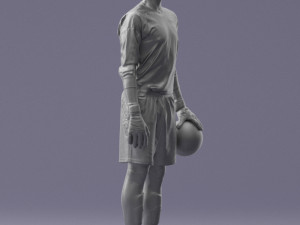 soccer player 1114-11 3D Модель