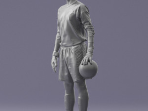 soccer player 1114-11 3D Модель