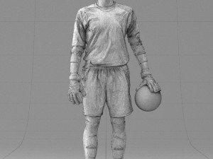 soccer player 1114-11 3D Модель