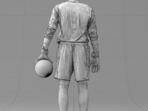 soccer player 1114-11 3D Модель