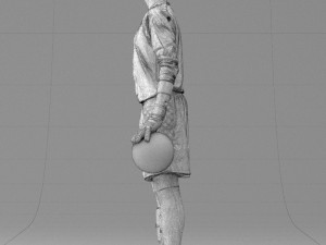 soccer player 1114-11 3D Модель