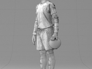 soccer player 1114-11 3D Модель