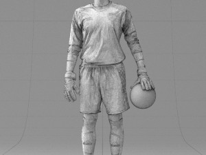 soccer player 1114-11 3D Модель