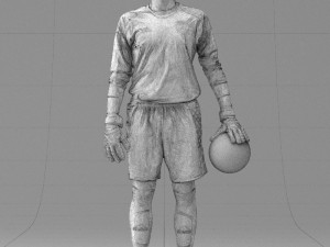 soccer player 1114-11 3D Модель
