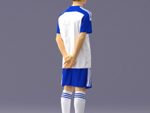 soccer player 1114-12 Modèle 3D