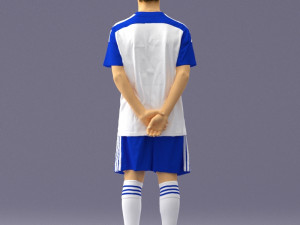 soccer player 1114-12 Modèle 3D