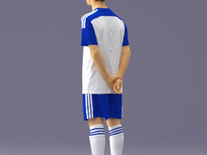 soccer player 1114-12 Modèle 3D