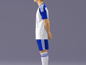 soccer player 1114-12 Modèle 3D