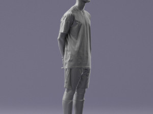 soccer player 1114-12 Modèle 3D