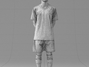 soccer player 1114-12 Modèle 3D
