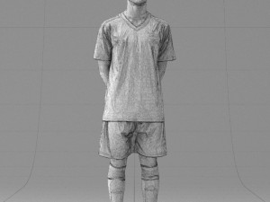 soccer player 1114-12 Modèle 3D