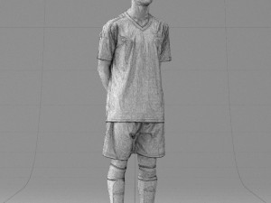 soccer player 1114-12 Modèle 3D