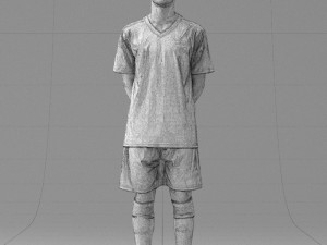 soccer player 1114-12 Modèle 3D