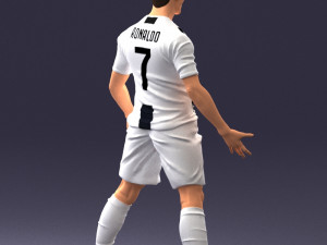 soccer player 1123 3D Model