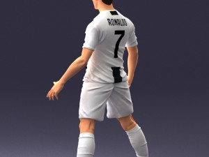 soccer player 1123 3D Model
