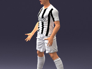 soccer player 1123 3D Model