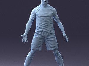 soccer player 1123 3D Model