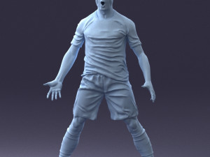 soccer player 1123 3D Model