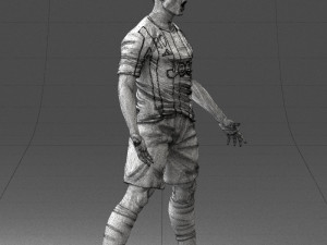 soccer player 1123 3D Model