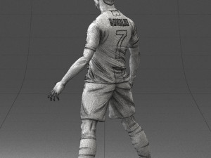 soccer player 1123 3D Model