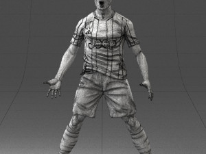 soccer player 1123 3D Model