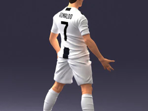 soccer player 1123 3d print ready 3D Print Model
