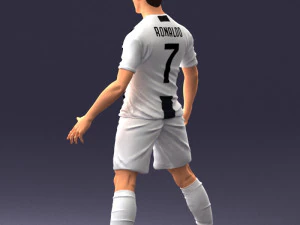 soccer player 1123 3d print ready 3D Print Model