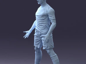 soccer player 1123 3d print ready 3D Print Model