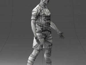 soccer player 1123 3d print ready 3D Print Model