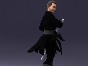 jedi man cosplay 0820 3D 모델