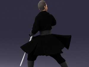 jedi man cosplay 0820 3D 모델