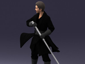 jedi man cosplay 0820 3D 모델