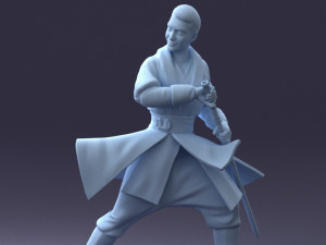jedi man cosplay 0820 3D 모델