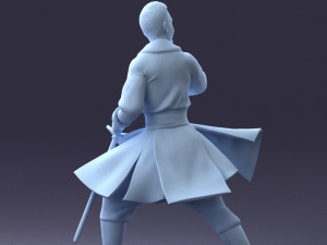 jedi man cosplay 0820 3D 모델