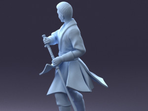 jedi man cosplay 0820 3D 모델