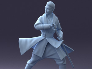 jedi man cosplay 0820 3D 모델