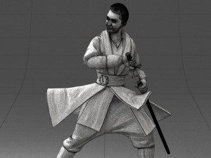 jedi man cosplay 0820 3D 모델