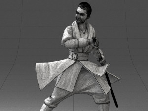 jedi man cosplay 0820 3D 모델