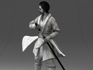 jedi man cosplay 0820 3D 모델