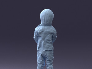 000144 Smiling Young Boy 0702 3D Model